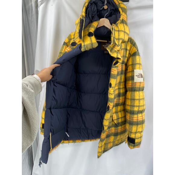 The North Face Unisex M Brown Label Down Parka Summit Gold Heritge - Picture 4 of 9